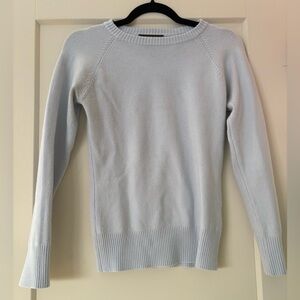 French Connection Soft Blue Crew Neck Sweater